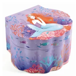 Djeco Jewelry Box with Music, Mermaid