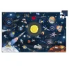 Djeco Observation Puzzle, Space + Fold-Out Poster – 200 Pieces
