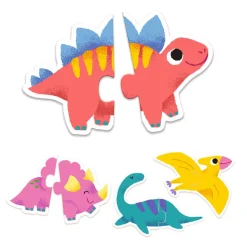 Djeco Puzzle Duo, Dinosaurs