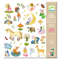 Djeco Stickers, Fairies and Magic
