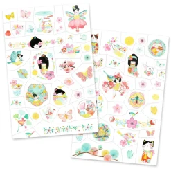 Djeco Tattoos, Cherry Blossoms