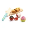 Djeco Wooden Play Food, Lunch Set
