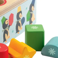 Djeco Wooden Sorting Box, Penguin