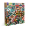 eeBoo Jigsaw Puzzle 1000 Pieces, English Green Market
