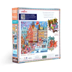 eeBoo Jigsaw Puzzle 1000 Pieces, Stockholm