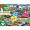 Eeboo Puzzle, Dinoland – 20 Pieces