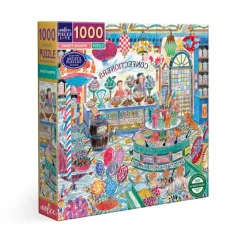 eeBoo Puzzle 1000 pcs, Sweet Shoppe