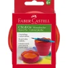 Faber-Castell Click & Go Water Pot – Red