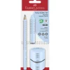 Faber-Castell 3-in-1 Jumbo Grip, Sky Blue