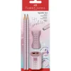 Faber-Castell 3-in-1 Sparkle Set, Rose