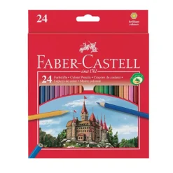 Faber-Castell, 24-Piece Colored Pencil Set