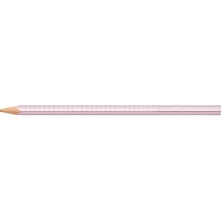 Faber-Castell Sparkle Pencil with Glitter, Rose Metallic