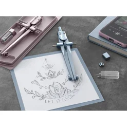 Faber-Castell, Streamer Compass Set - Sky Blue
