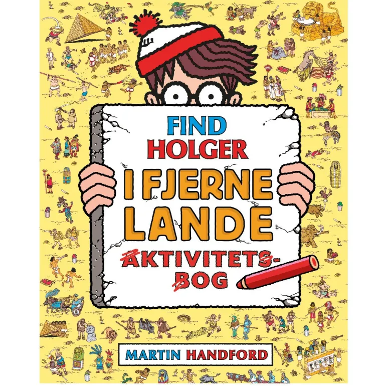 Find Holger in Distant Lands - Activity Book