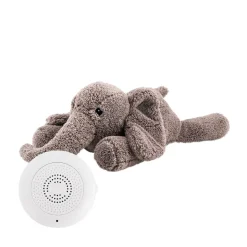 Flow Amsterdam Heartbeat Plush, George Elephant - Grey