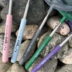 Follow the Duck, Telescopic Fishing Net - Anthracite Gray