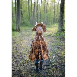 Great Pretenders Animal Costume, Grandasaurus Triceratops Cape with Claws - Size 4-6 Years