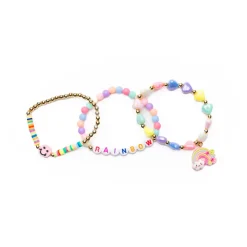 Great Pretenders Bracelet Set, 3 Pieces – Rainbow Smiles