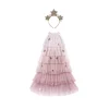 Great Pretenders costume, Christmas Tree Dress and Headband, blush – ages 2-4 and 4-6 years