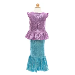 Great Pretenders Dress-Up Costume, Mermaid Skirt and Top, Sequins Sparkle - Size 5-6 Years