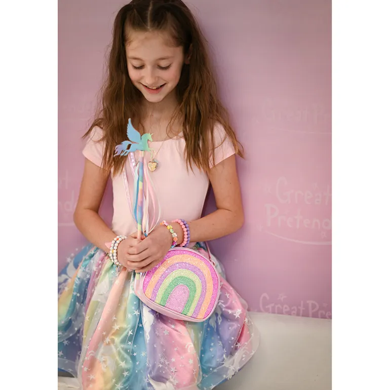 Great Pretenders Purse – Rainbow Shine