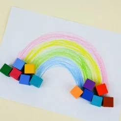 Haku Yoka, Square Crayons - Ocean Colors