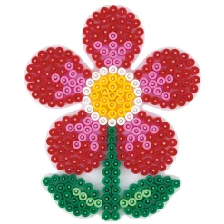 Hama Midi Bead Pegboard, Large Flower