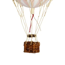 Hot Air Balloon, Soft Light Pink - 8.5 cm
