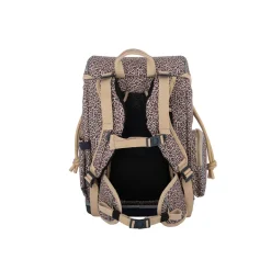 Jeune Premier Ergonomic Backpack, Leopard Cherry - For Ages 6-10