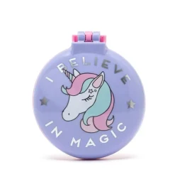 Kidek, Hairbrush with Mirror, Unicorn