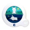 Kid'Sleep Alarm Clock with Night and Day Indicator, White