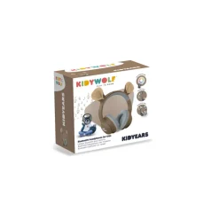 Kidyears Bluetooth Headphones with Magnetic Animal Ears – Bear
