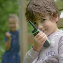 Kidywolf Walkie Talkie for Kids, Kidytalk - Green/Orange