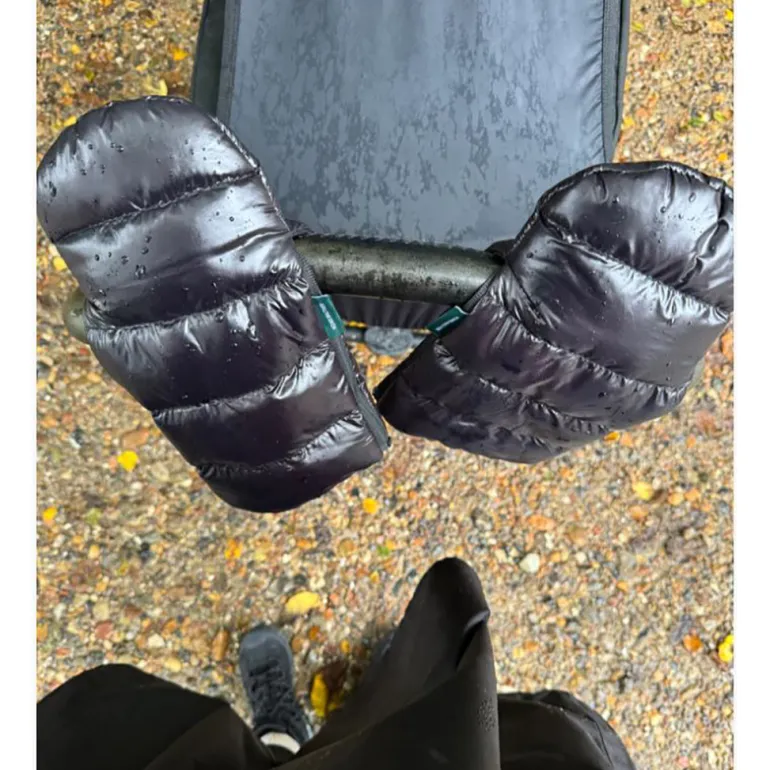 KongWalther Stroller Mittens, Østerbro Mittens – Puffer Black