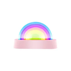 Lalarma Dancing Rainbow Lamp, Rose
