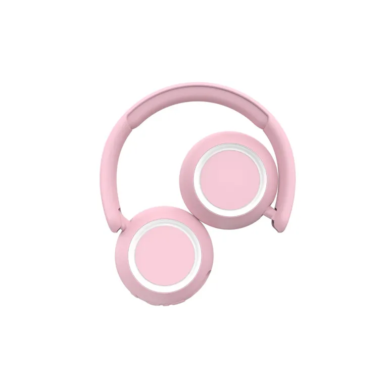 Lalarma Wireless Headphones with Lights for Teens and Kids - Rose
