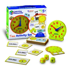 Learn to Tell the Time – Activity Set with Clock