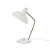 Leitmotiv Hood Table Lamp in Metal, Iron Matte White