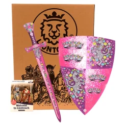 Liontouch Princess Shield and Sword, Crystal Princess - Pink