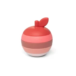 Little L, Baby Toy, Stacking Apple - Red and Pink