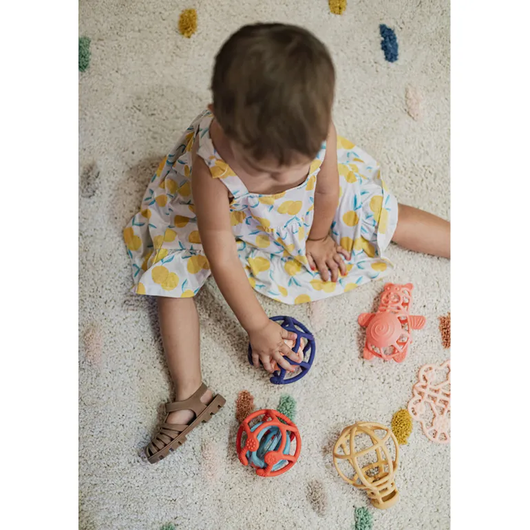 Little L, Sensory Balls, Orange and Blue