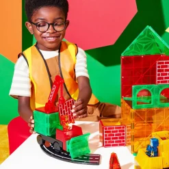 Magna-Tiles Building Plate Set XL, Magnetic Construction Set with 50 Pieces