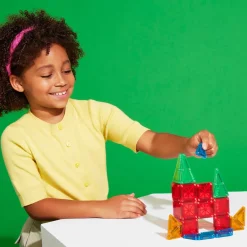 Magna-Tiles MicroMags Travel Set, Magnetic Construction Kit with 26 Pieces
