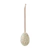Maileg Easter Decoration, Hanging - Easter Egg with Leaves - Olive
