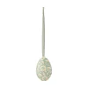 Maileg Easter Decoration, Hanging Ornament - Easter Egg with Flowers - Mint