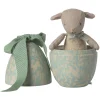 Maileg Easter Egg with Micro Lamb, Small - Mint