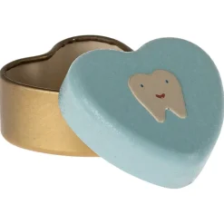 Maileg Milk Tooth Tin, Small Tooth Box - Mint