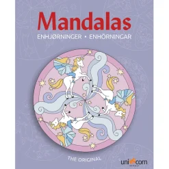 Mandalas Coloring Book, Enchanting Unicorns - Ages 4 and Up