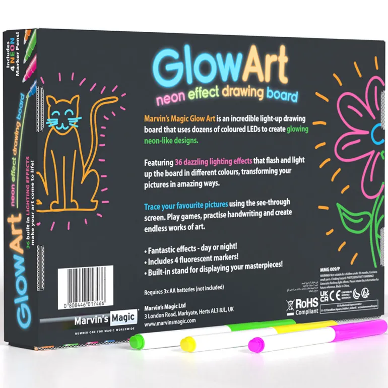 Marvin's Magic, Glow Art - Pink