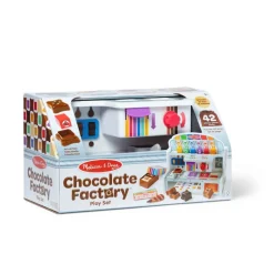 Melissa & Doug Wooden Play Food, Chocolate Factory